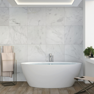 Carrara Grigio Marble - Honed